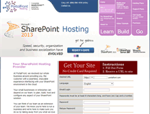 Tablet Screenshot of portalfronthosting.com
